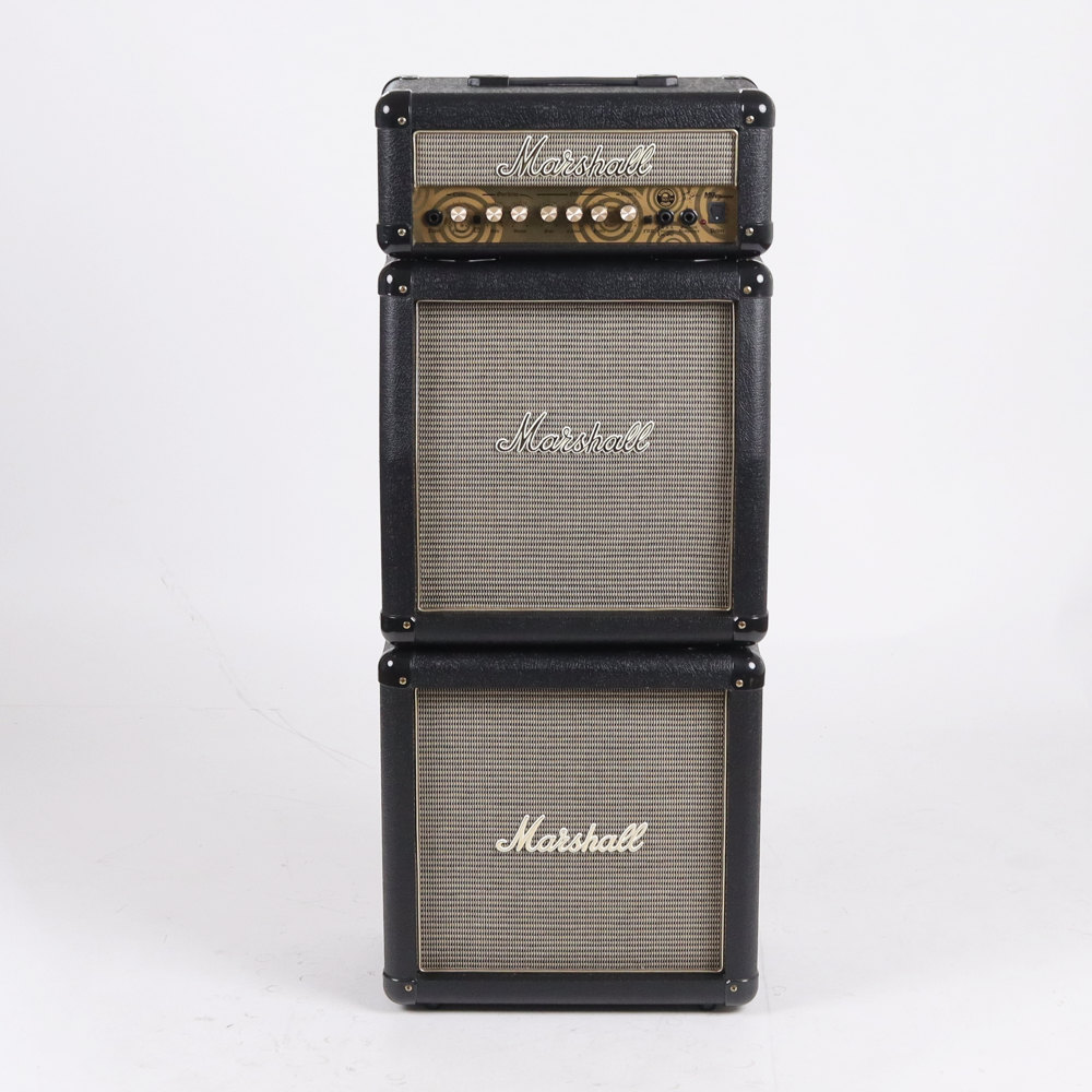 【中古】 マイクロスタックギターアンプ MARSHALL MG15MSZW Microstack Amp