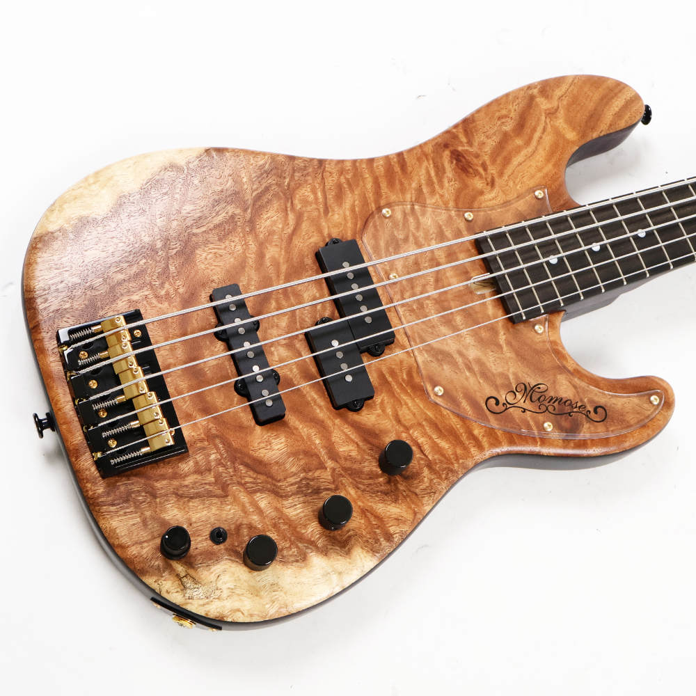 MOMOSE モモセ Limited Model MPJ Five-EWC-AC MP/TOCHI SP 26/E NA-MAT エレキベース 5弦ベース ボディ画像