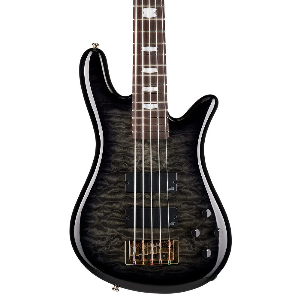 エレキベース 5弦ベース Spector Icon NS-5 Bolt-On BKS Gloss スペクター アイコンシリーズ Black Stain ブラックステイン ボディ画像
