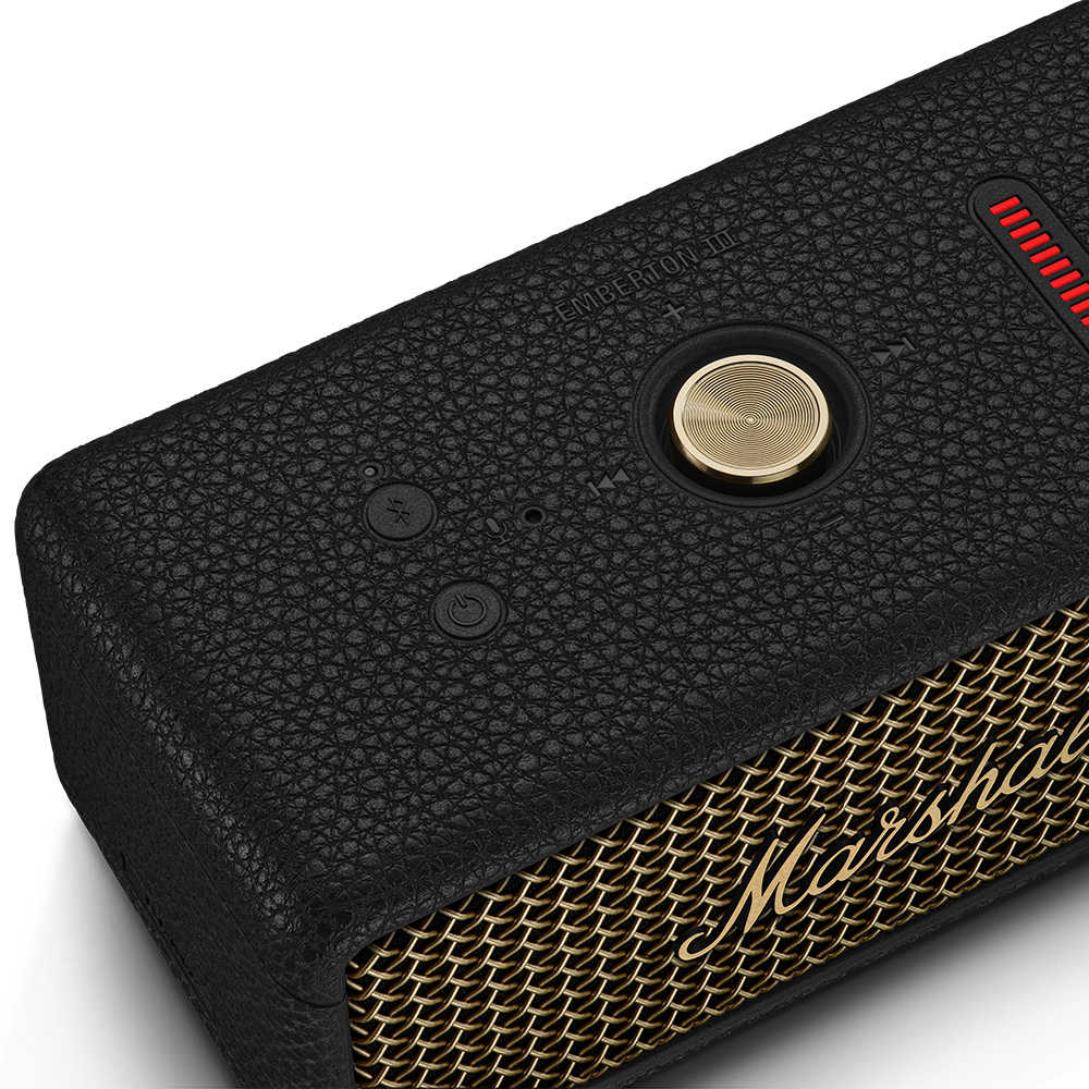 MARSHALL マーシャル Emberton III Vintage Black ワイヤレススピーカー Bluetoothスピーカー ヴィンテージブラック トップアップ画像