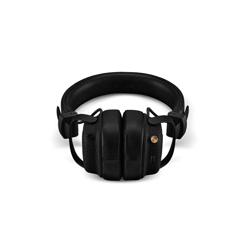 MARSHALL マーシャル Milton A.N.C. Black ワイヤレスヘッドホン ブラック Bluetooth 6.0 ボトム画像