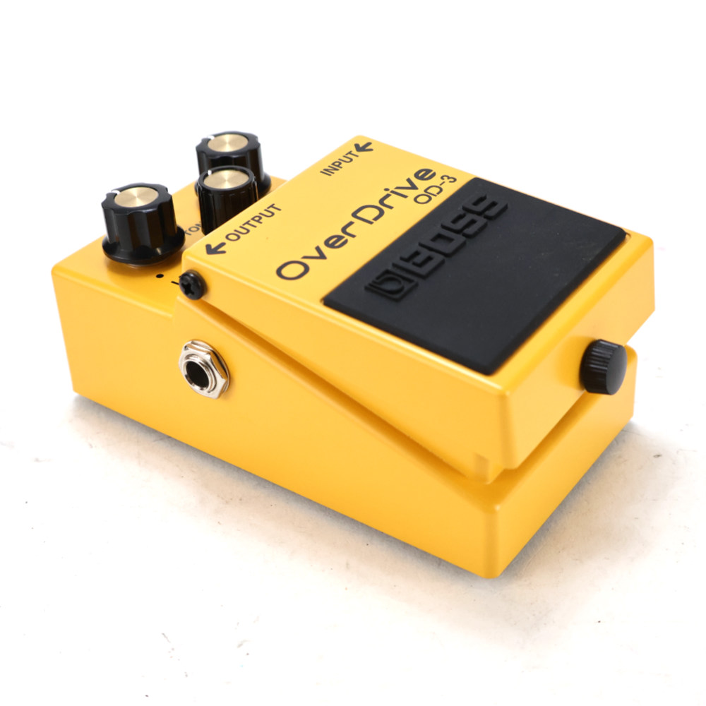 【中古】 オーバードライブ エフェクター BOSS OD-3 Over Drive ギターエフェクター 斜めアングル画像