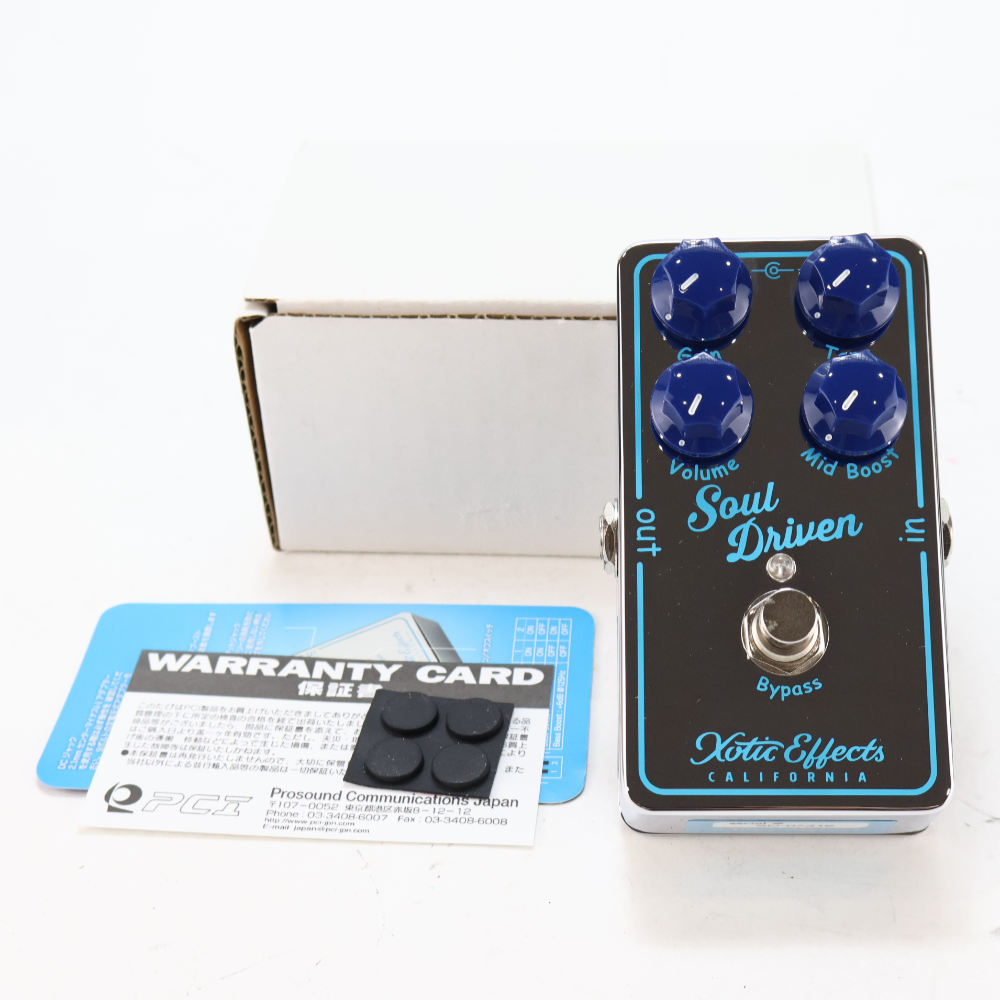 【中古】 オーバードライブ エフェクター Xotic Soul Driven ギターエフェクター