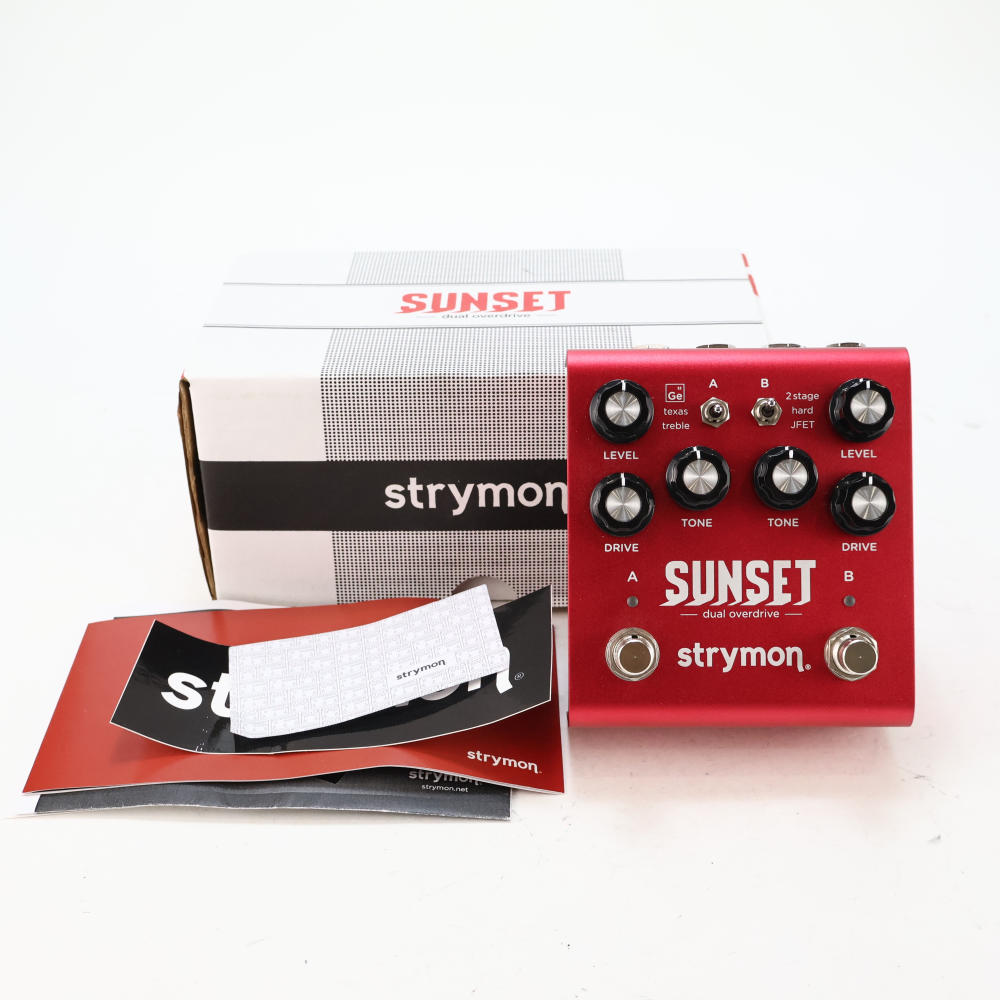 【中古】 strymon SUNSET dual overdrive オーバードライブ エフェクター