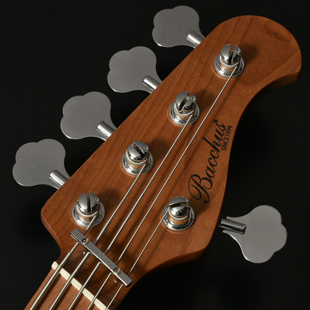 BACCHUS バッカス Universe Series WJB5-1MS-DX-AC RSM/M IPM 5弦エレキベース 5弦ベース ヘッド部