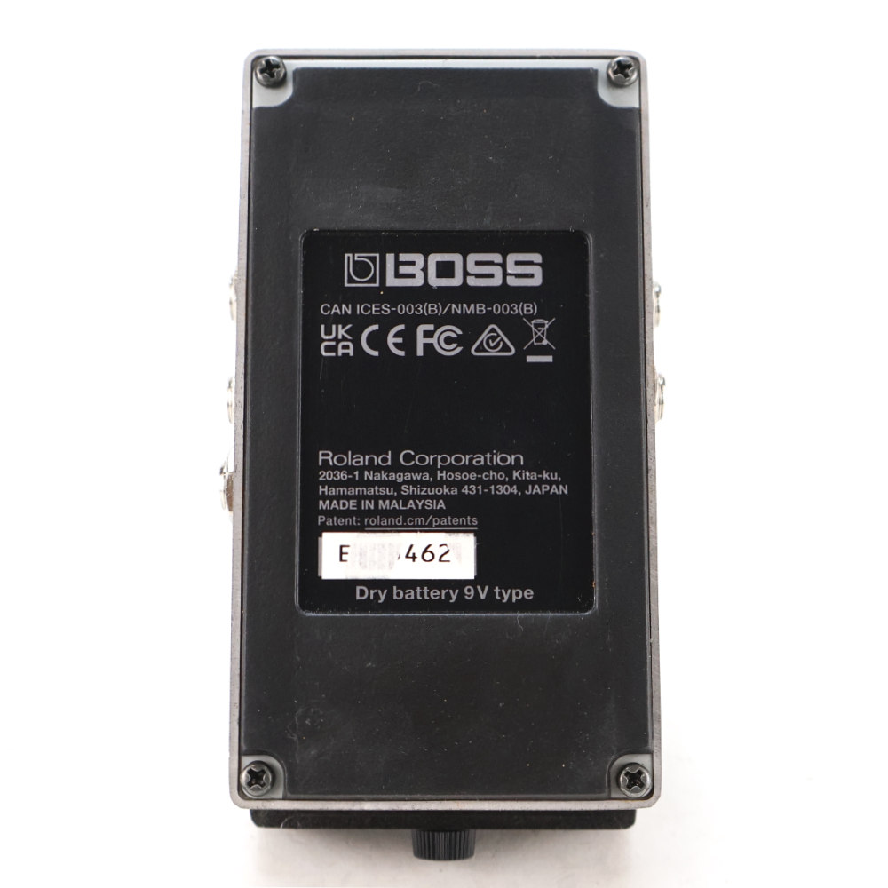 【中古】リバーブ エフェクター BOSS RV-6 Reverb ボス リヴァーブ エフェクター ボトム画像