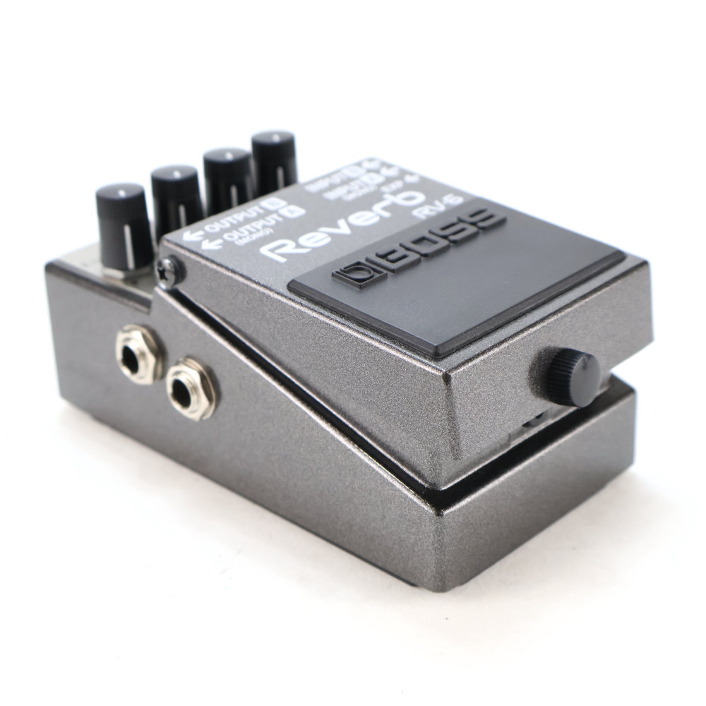 【中古】リバーブ エフェクター BOSS RV-6 Reverb ボス リヴァーブ エフェクター 斜めアングル画像