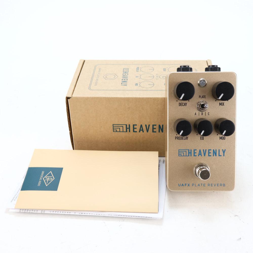 【中古】 Universal Audio ユニバーサルオーディオ UAFX Heavenly Plate Reverb リバーブ ギターエフェクター
