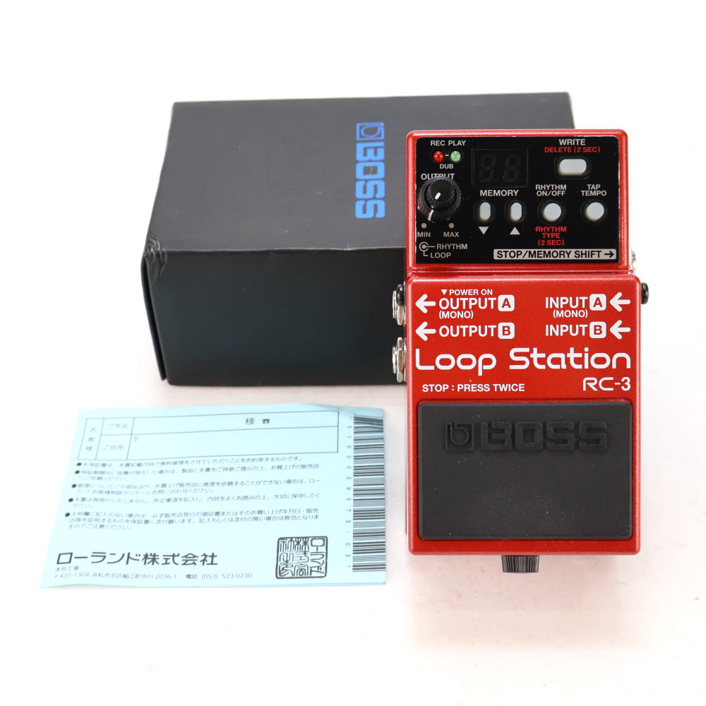 【中古】 BOSS ボス Loop Station RC-3 ルーパー エフェクター