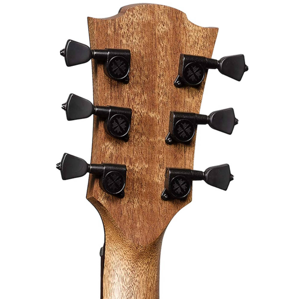 アコースティックギター LAG GUITARS HV10ACE NEW HYVIBEシリーズ スマートギター オーディトリアムサイズ ヘッドバック画像