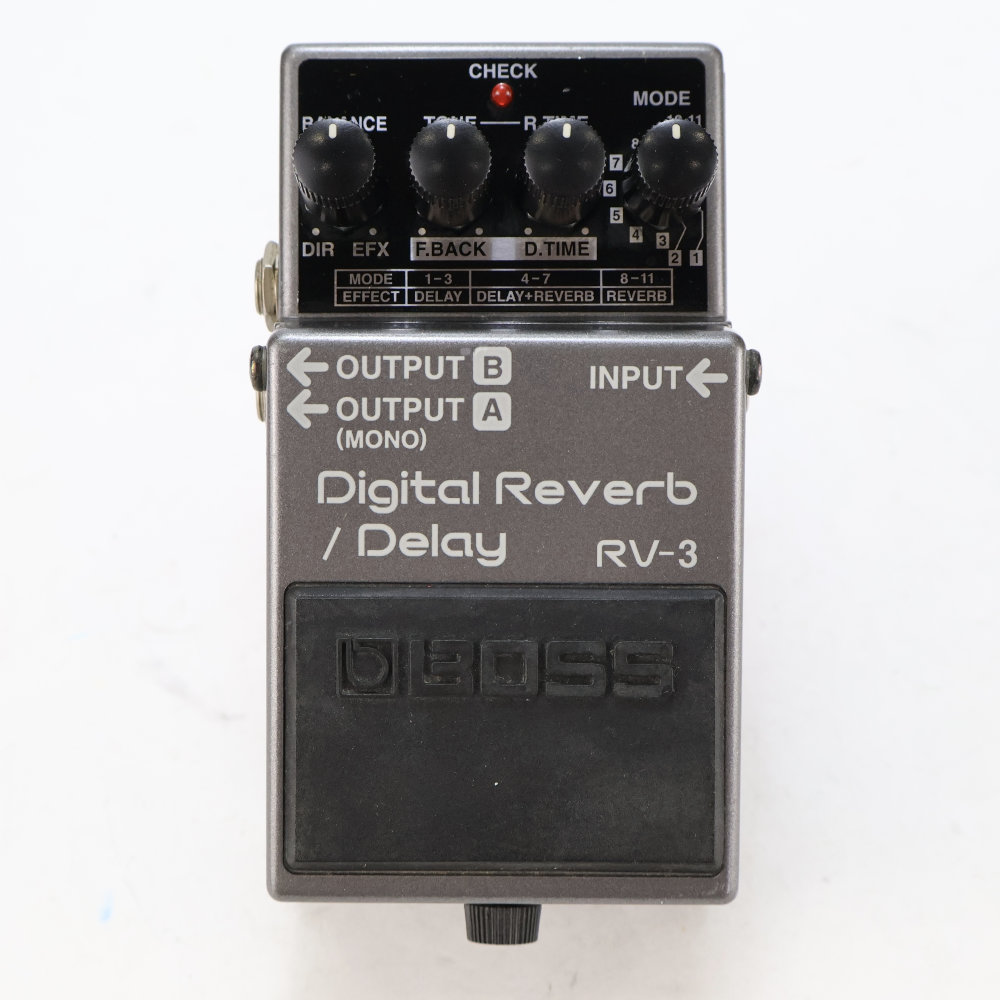 【中古】 デジタルリバーブ ディレイ エフェクター BOSS RV-3 Digital Reverb Delay ボス ギターエフェクター