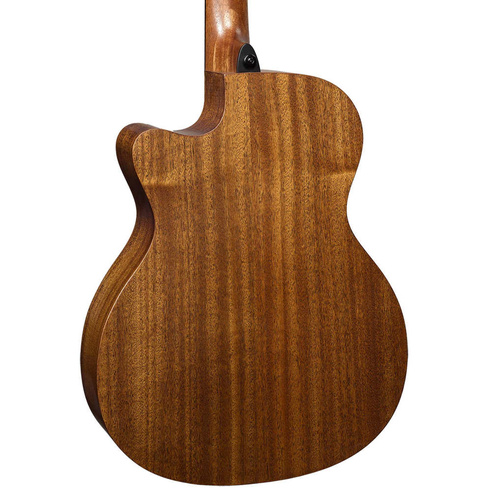エレガットギター LAG GUITARS HV10-N-ACE NEW HYVIBEシリーズ スマートギター クラシックギター ボディバック画像