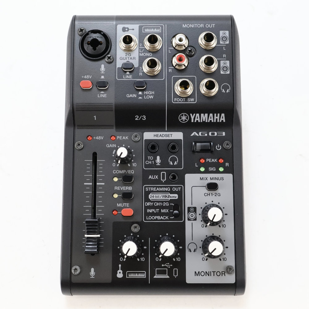 【中古】 ミキサー ヤマハ YAMAHA AG03 mk2 ライブストリーミングミキサー