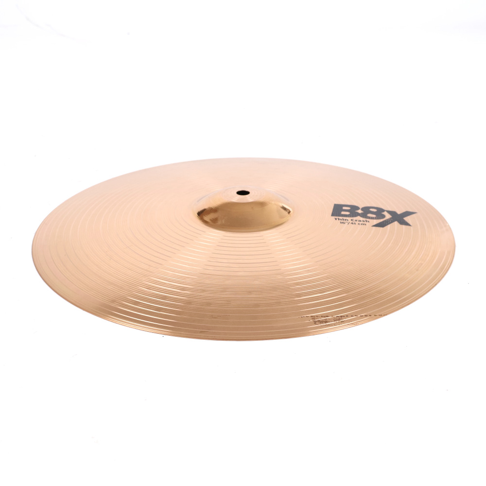 【中古】 クラッシュシンバル セイビアン SABIAN B8X THIN CRASH 16インチ クラッシュシンバル サイド画像