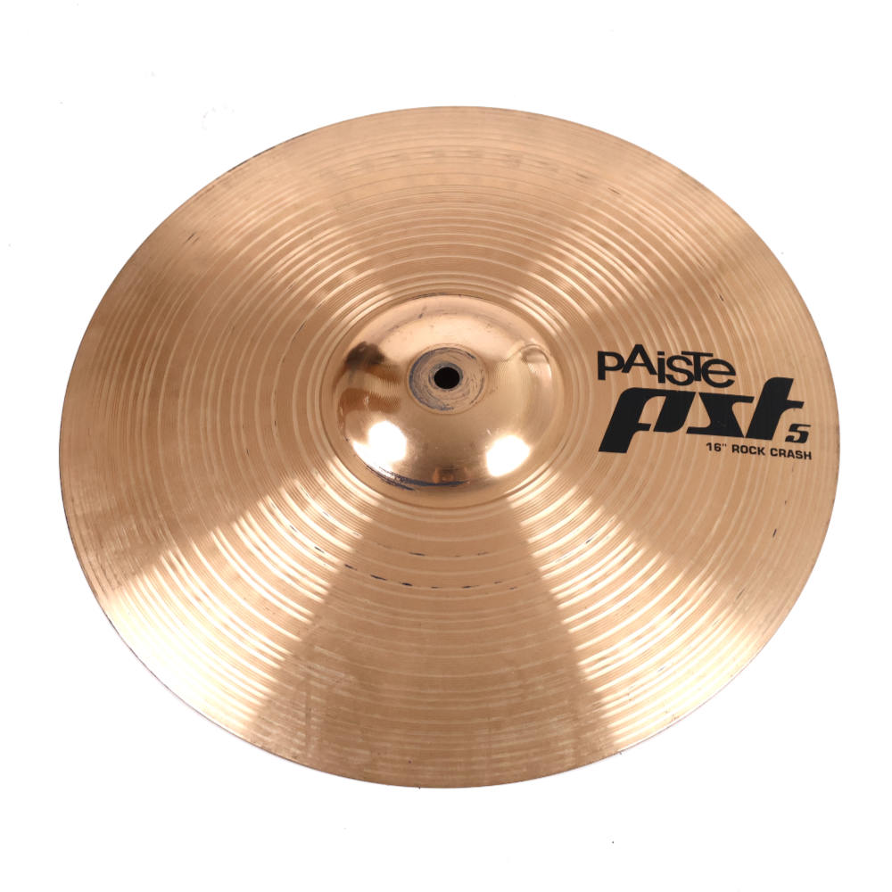 【中古】 クラッシュシンバル パイステ PAISTE PST5 Rock Crash 16インチ