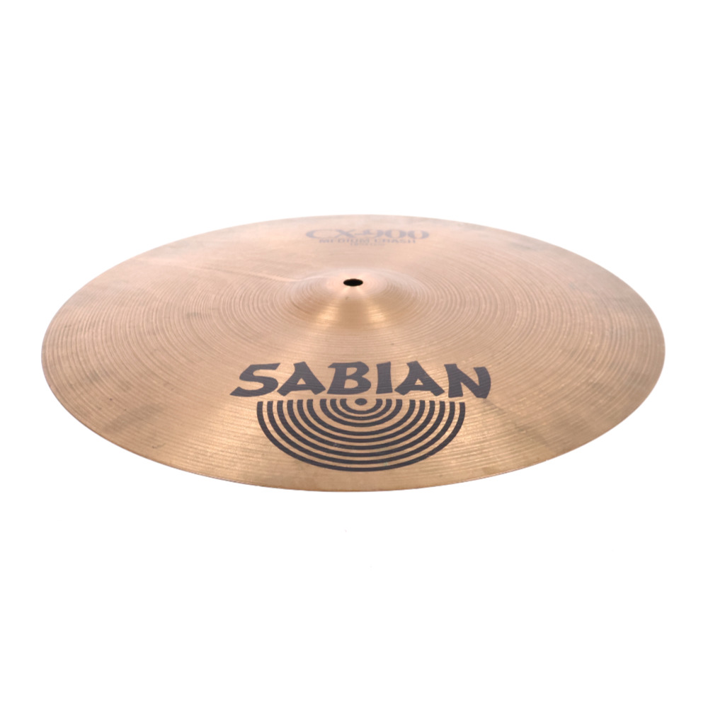 【中古】 クラッシュシンバル セイビアン SABIAN CX-900 MEDIUM CRASH 16インチ サイド画像
