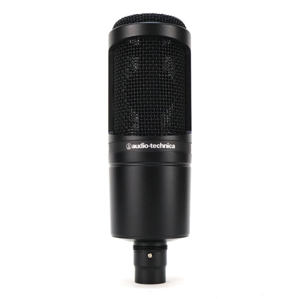 【中古】 コンデンサーマイク AUDIO-TECHNICA AT2020 オーディオテクニカ オーテク フロント画像