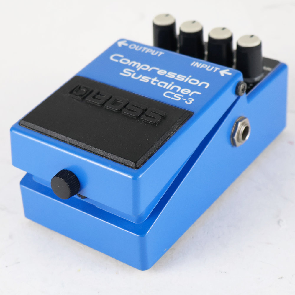 【中古】コンプレッサー エフェクター BOSS CS-3 Compression Sustainer ギターエフェクター 側面