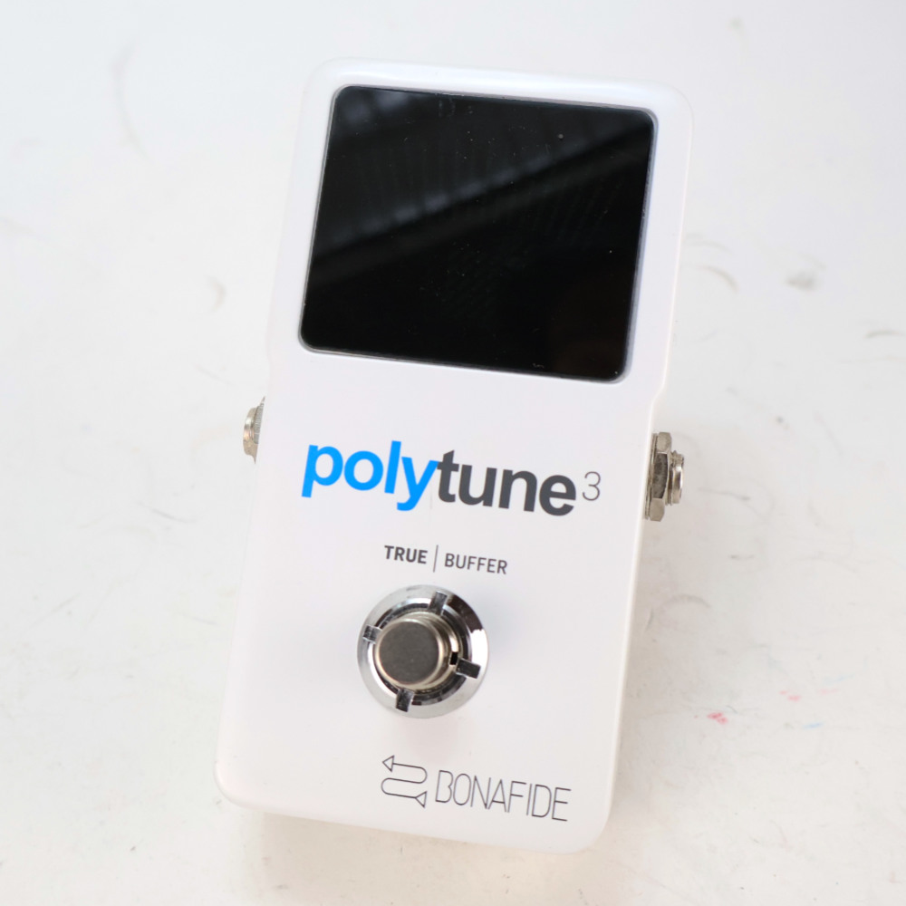 【中古】 チューナー tc electronic PolyTune 3 バッファー内蔵 ポリフォニックチューナー ポリチューン ペダルチューナー
