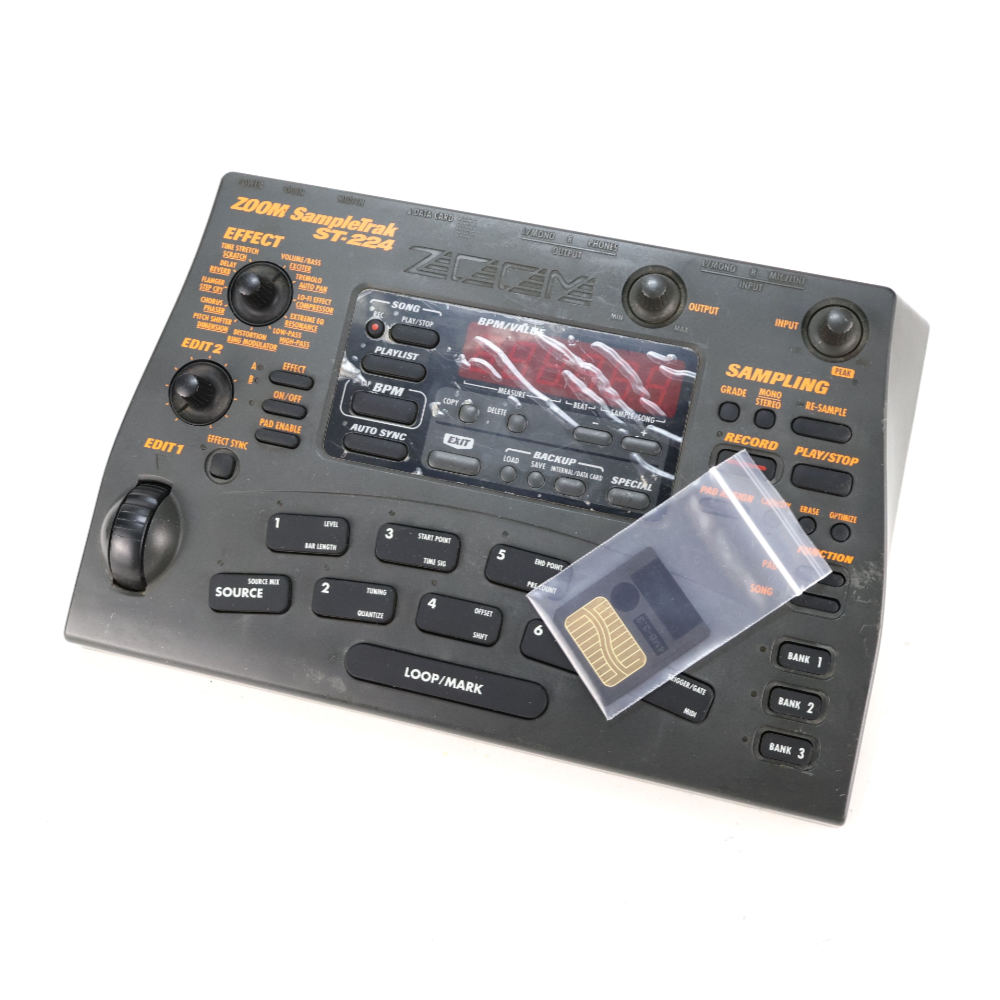 【中古】 サンプラー ズーム ZOOM ST-224 SampleTrak