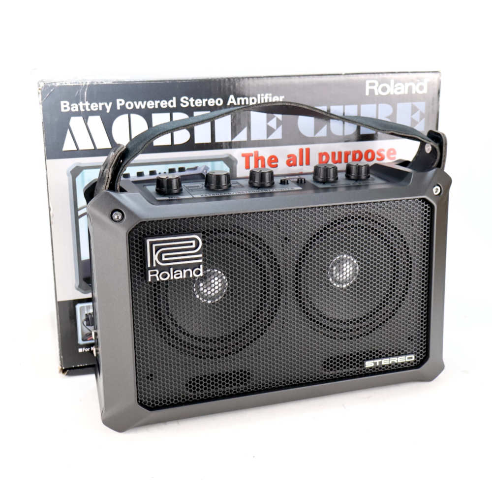 【中古】 ポータブルアンプ ROLAND ローランド MOBILE CUBE モバイルキューブ