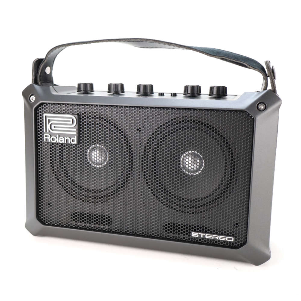 【中古】 ポータブルアンプ ROLAND ローランド MOBILE CUBE モバイルキューブ フロント画像