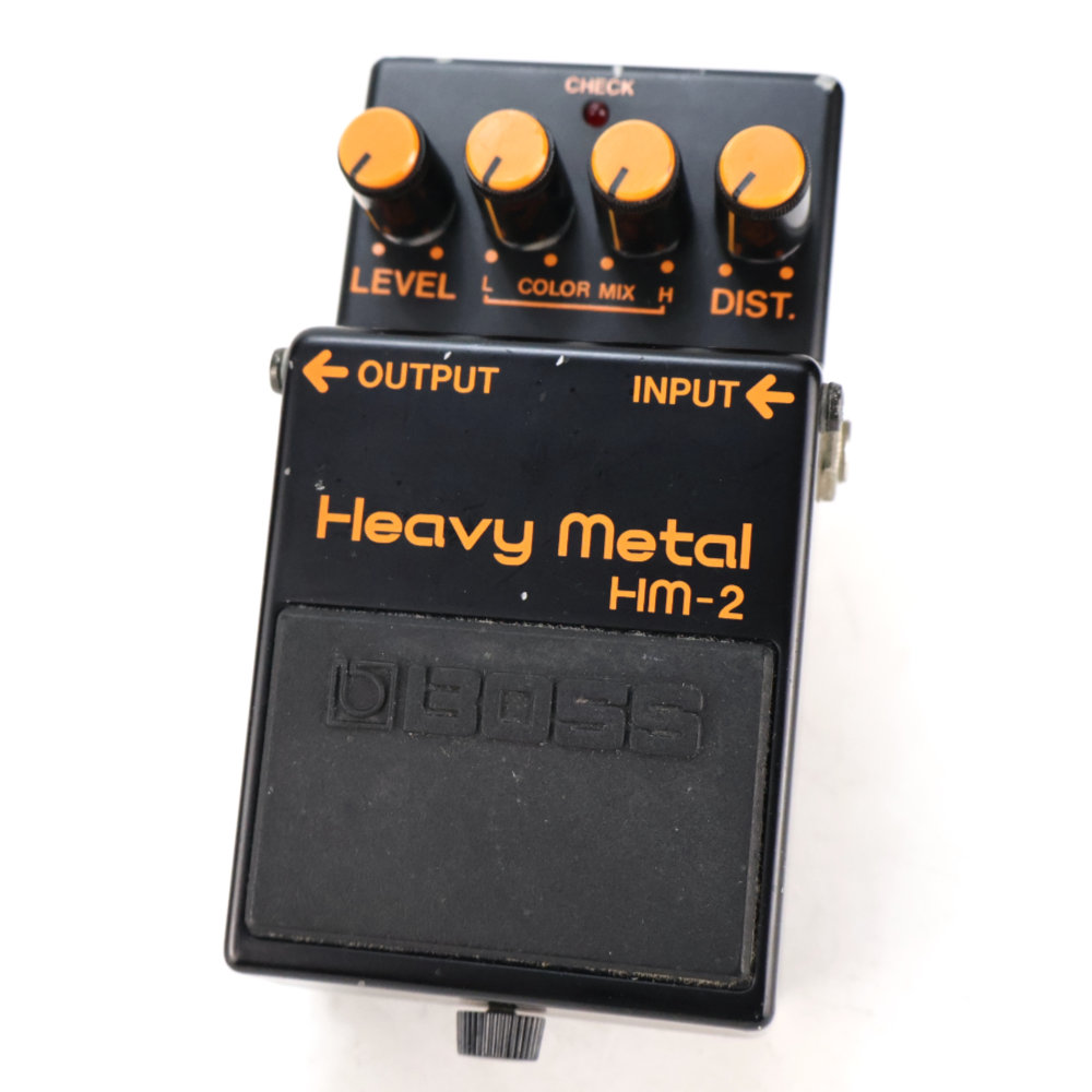【中古】 ヘビーメタル エフェクター BOSS HM-2 Heavy Metal Made in Japan ディストーション ギターエフェクター
