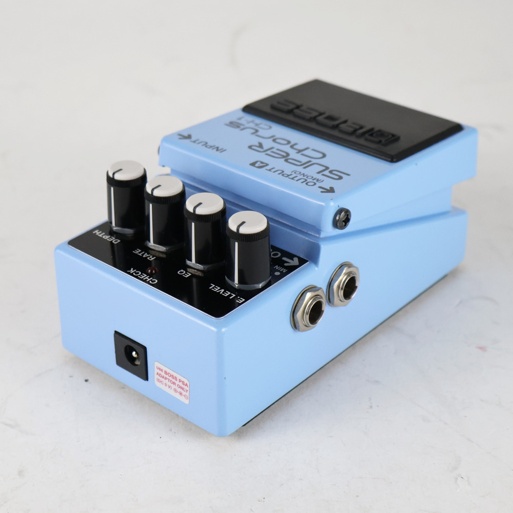【中古】スーパーコーラス エフェクター BOSS CH-1 Super Chorus ギターエフェクター コーラス 側面