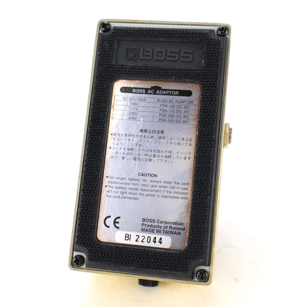 【中古】 オーバードライブ エフェクター BOSS OD-2R TURBO Over Drive ギターエフェクター ターボ オーバードライブ ボトム画像