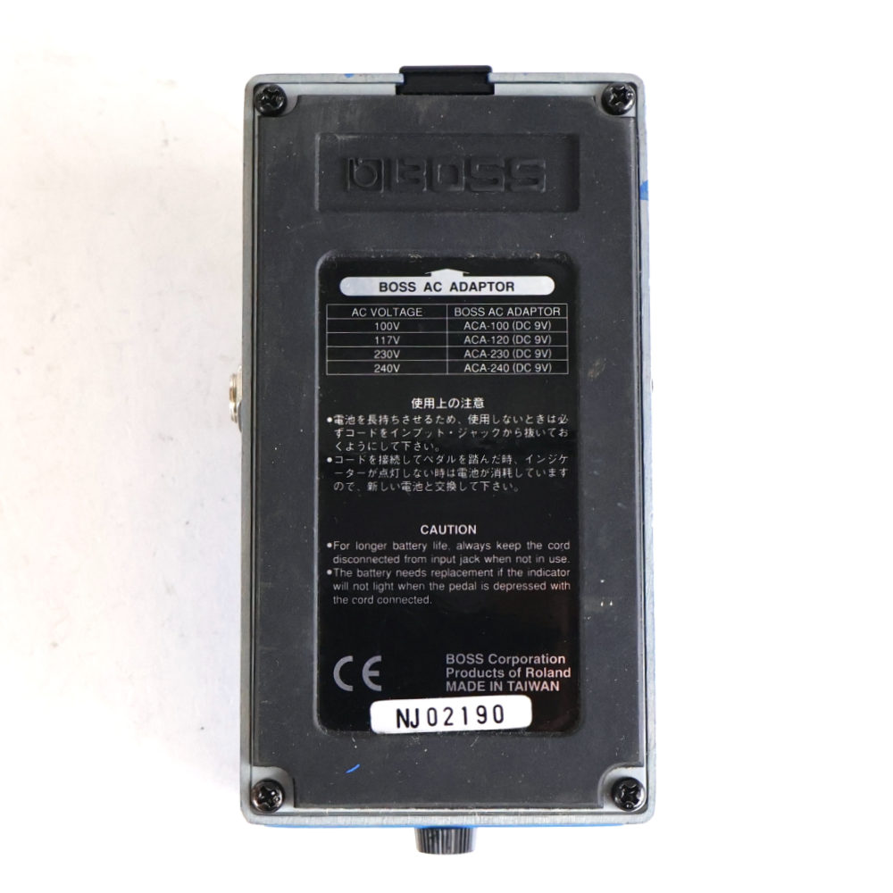 【中古】コンプレッサー エフェクター BOSS CS-3 Compression Sustainer ギターエフェクター ボトム画像