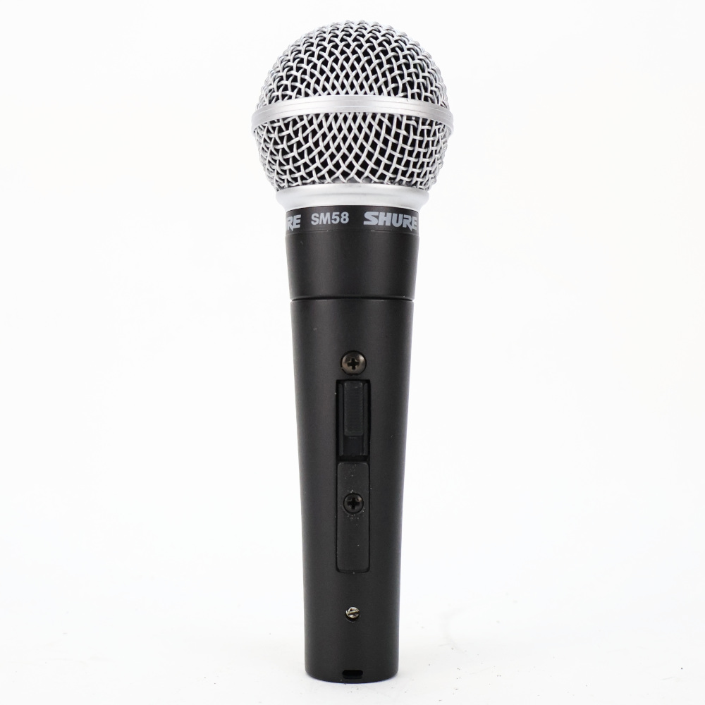 【中古】 マイク ダイナミックマイク SHURE SM58SE スイッチ付き シュアー 58 ゴッパ シュア 本体画像