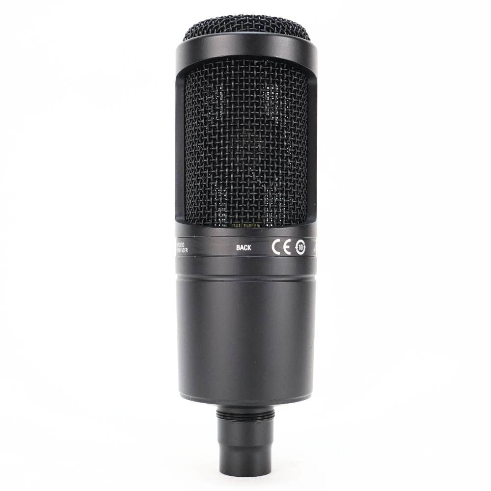 【中古】 コンデンサーマイク AUDIO-TECHNICA AT2020 オーディオテクニカ オーテク 本体画像 裏