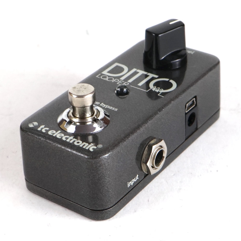 【中古】 ルーパー エフェクター tc electronic Ditto Looper ルーパー 斜めアングル画像