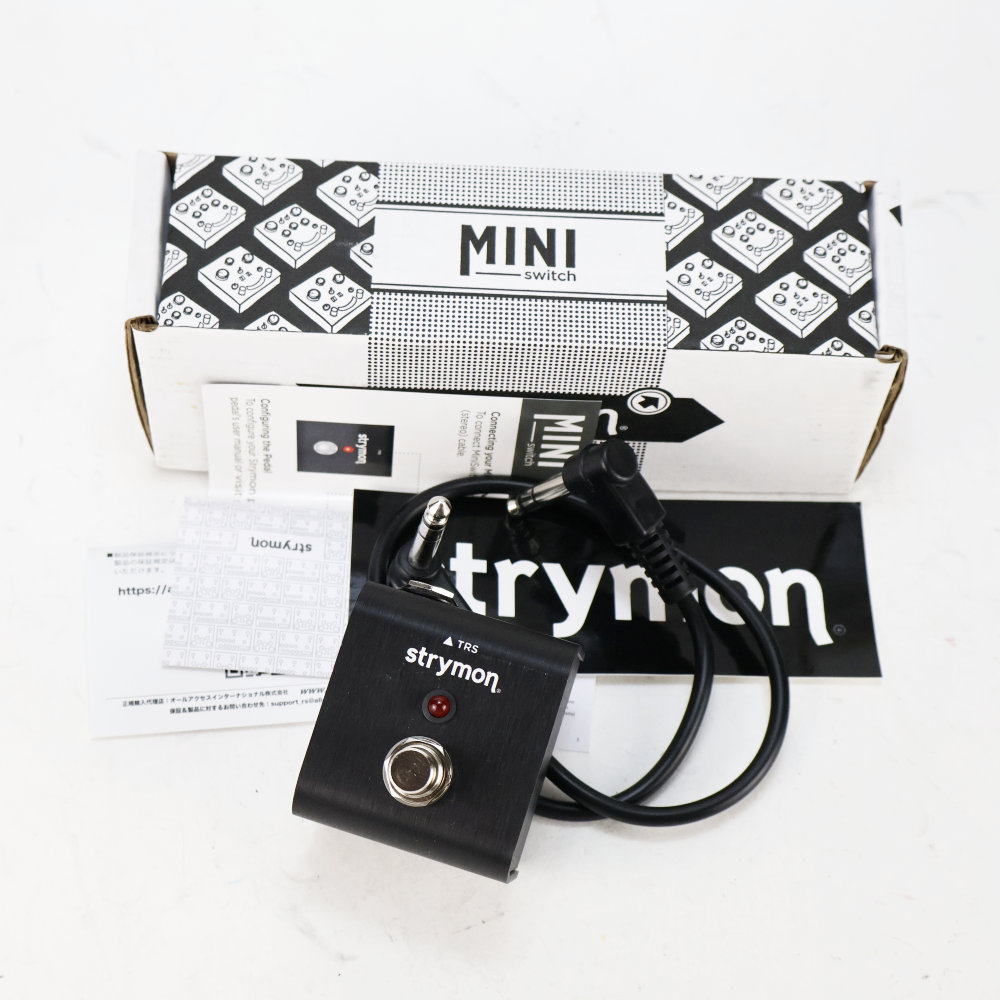 【中古】 strymon MINI switch Tap tempo & Favorite Switch エフェクター用ミニスイッチ