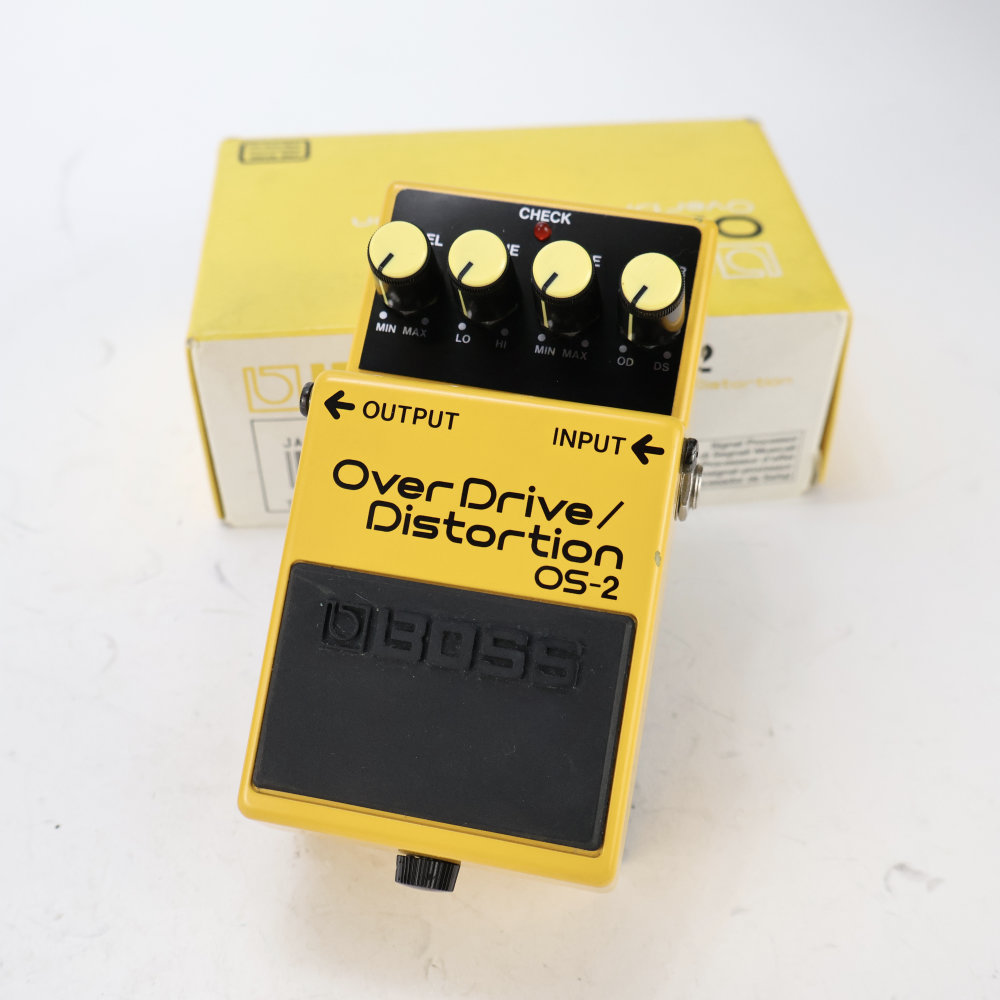 【中古】オーバードライブ ディストーション エフェクター BOSS OS-2 OverDrive Distortion ギターエフェクター