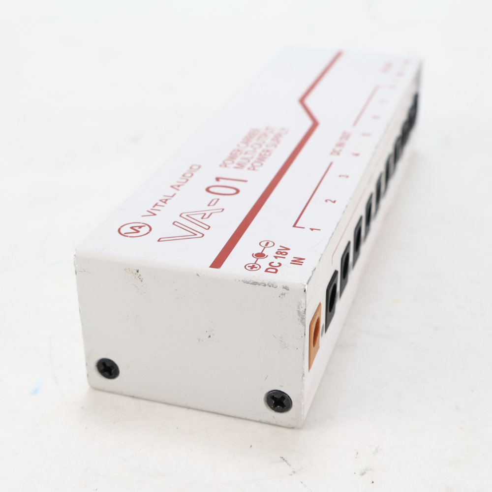 【中古】 バイタルオーディオ パワーサプライ Vital Audio POWER CARRIER VA-01 パワーサプライ 側面