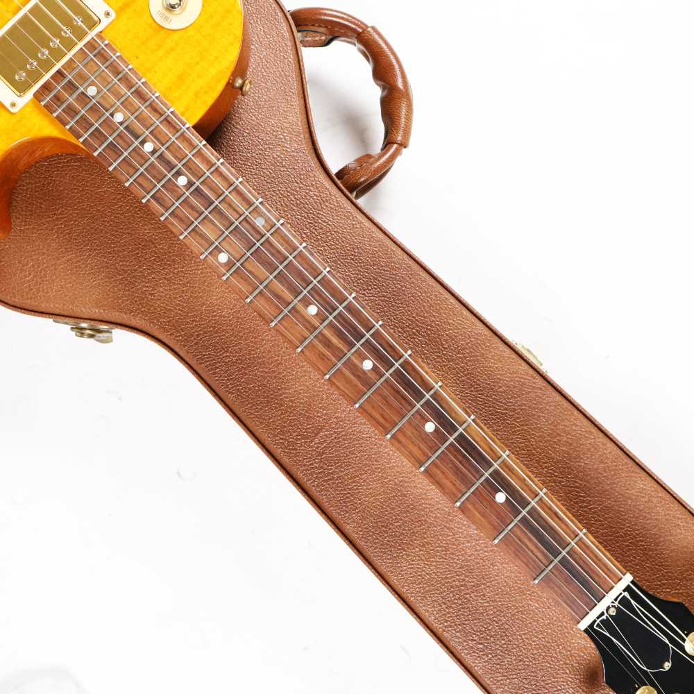 【中古】 エレキギター Gibson Les Paul Junior Special Plus Trans Amber Gold Hardware 2001年製 ギブソン レスポール ジュニアスペシャル AAメイプルトップ ネック