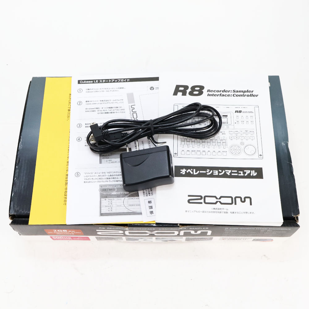 【中古】 デジタルレコーダー ZOOM R8 マルチトラックレコーダー 付属品画像