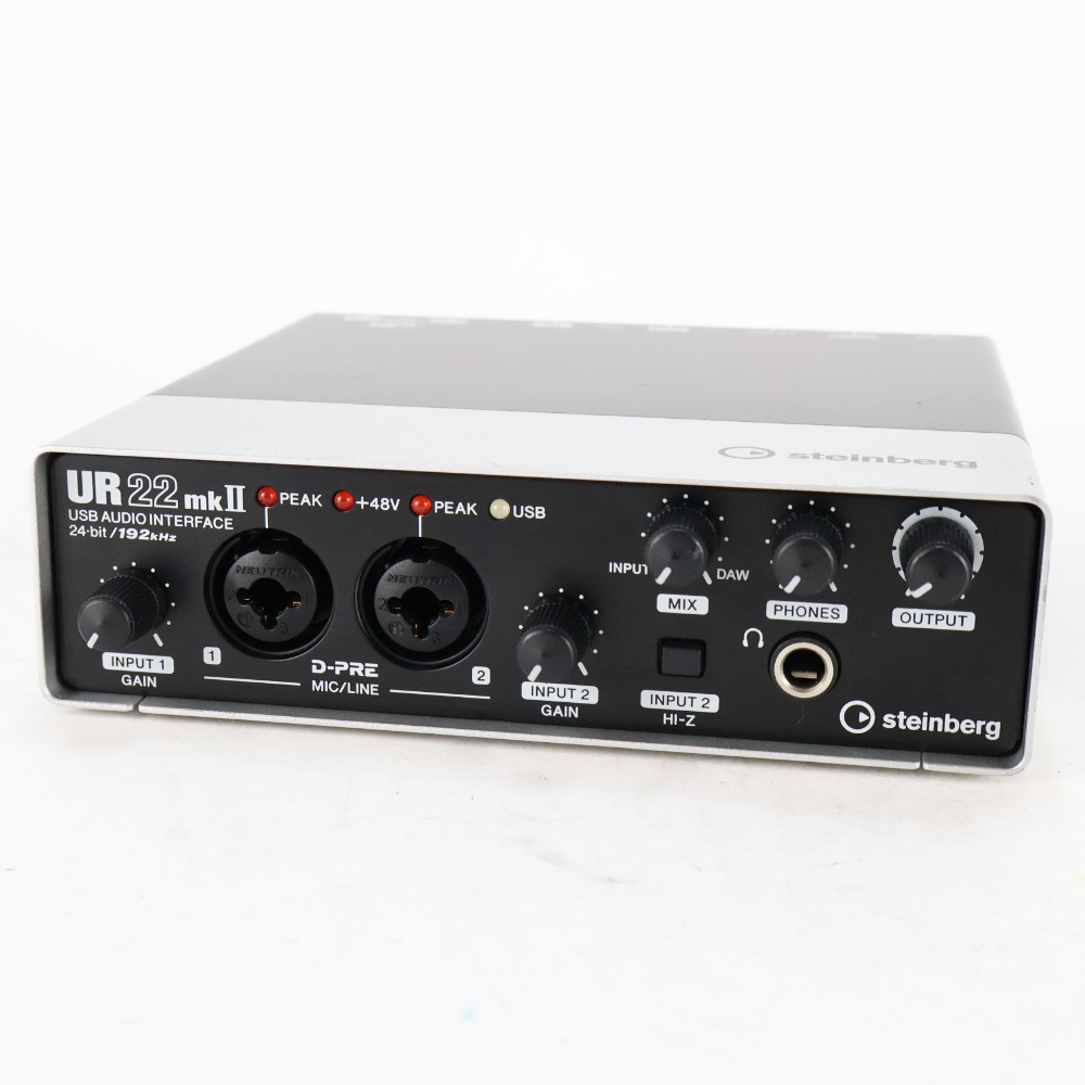 【中古】 オーディオインターフェイス Steinberg UR22mkII スタインバーグ USB UR22 mk2