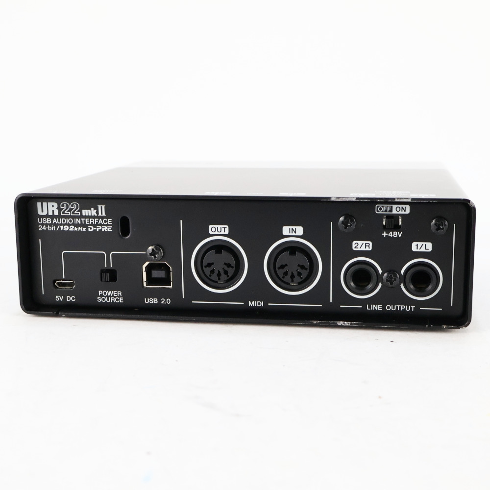 【中古】 オーディオインターフェイス Steinberg UR22mkII スタインバーグ USB UR22 mk2 インサート