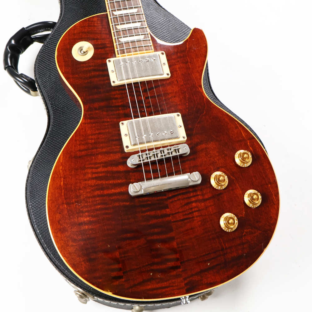 【中古】 エレキギター Gibson ’60s Les Paul Standard Plus RD 2006年製 ギブソン レスポールスタンダード バーストバッカーピックアップ搭載 ボディ画像