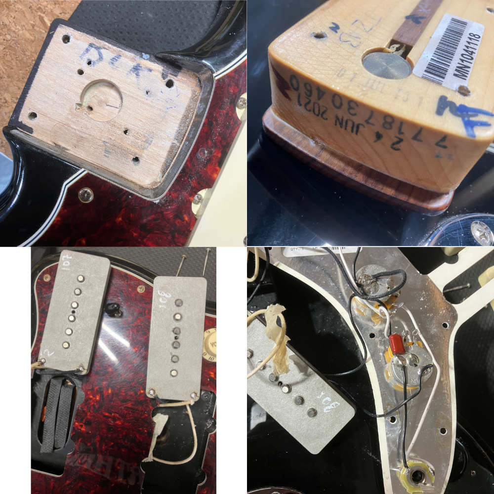【中古】Fender フェンダー Limited Edition Player Jazzmaster Black 2021年製 ジャズマスター エレキギター 詳細画像