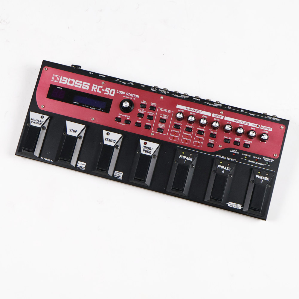 【中古】ルーパー エフェクター BOSS RC-50 Loop Station ループエフェクター ループステーション ステレオ 長時間
