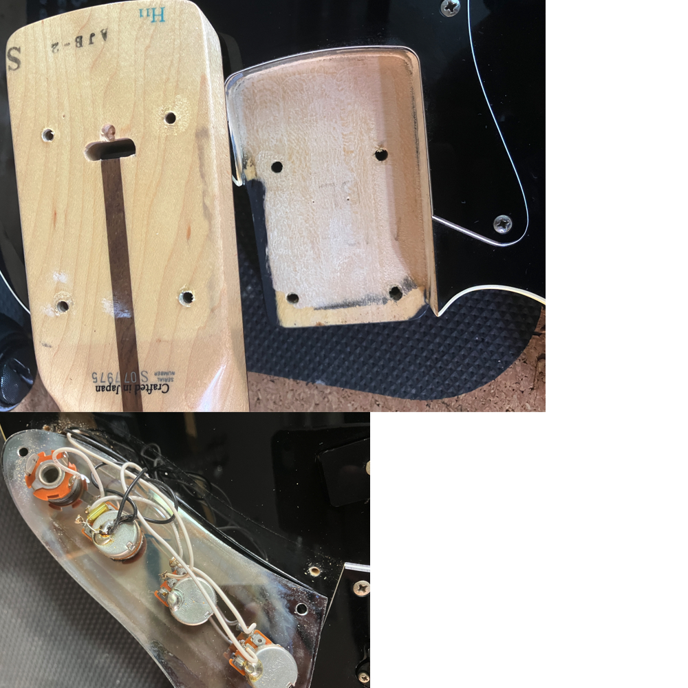 【中古】 エレキベース FENDER JAPAN AJB BLK AERODYNE JAZZ BASS 2006-2008年 フェンダージャパン エアロダイン ジャズベース 日本製 ポケット