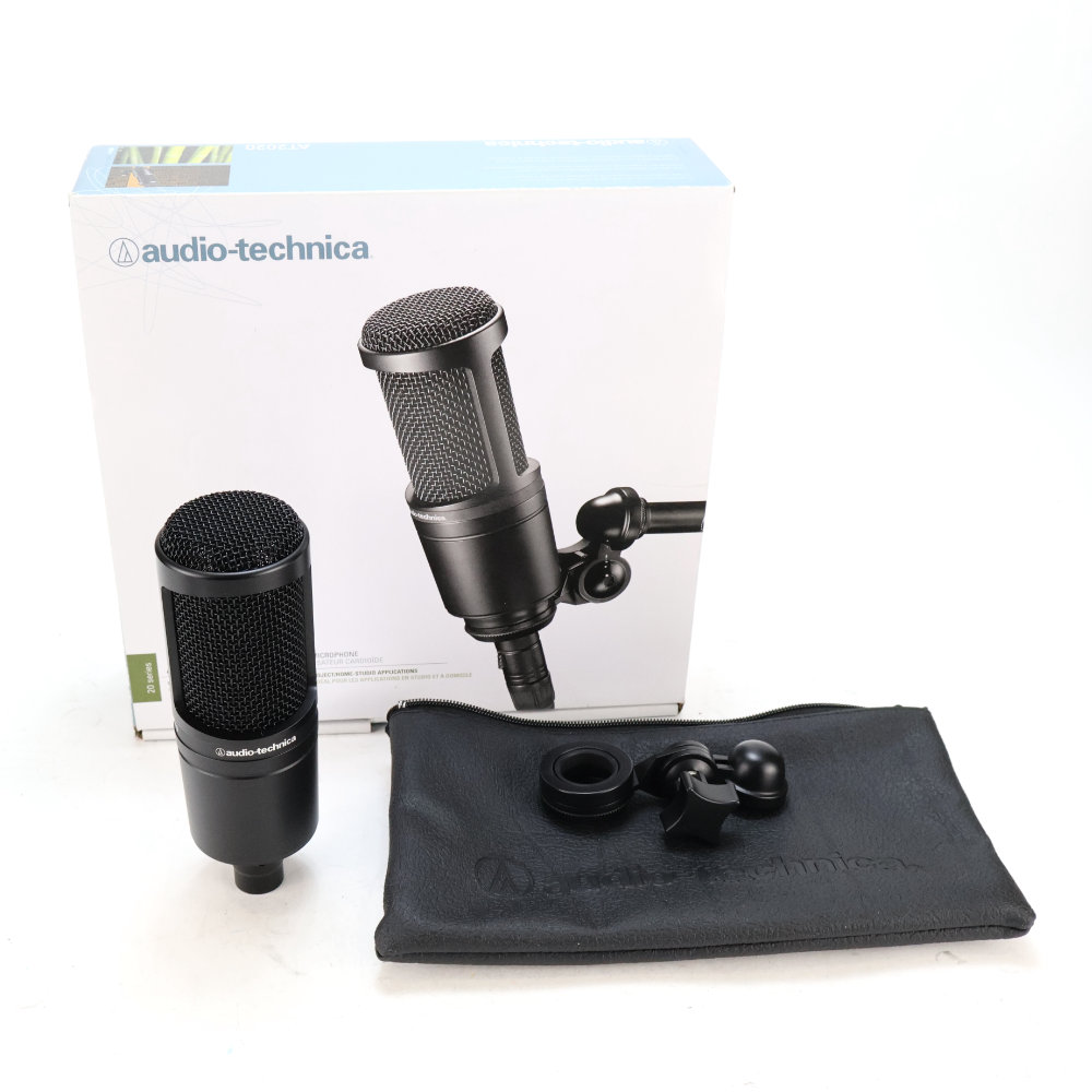 【中古】 コンデンサーマイク AUDIO-TECHNICA AT2020 オーディオテクニカ オーテク