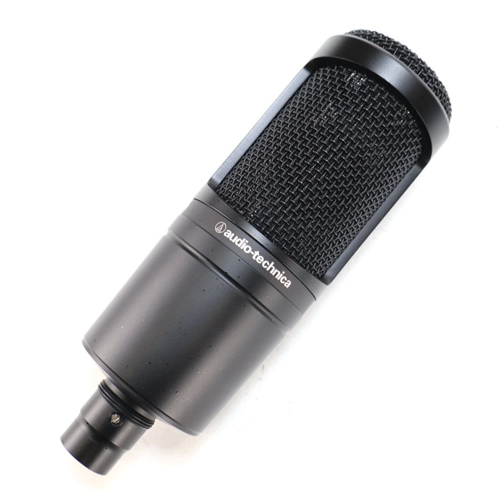 【中古】 コンデンサーマイク AUDIO-TECHNICA AT2020 オーディオテクニカ オーテク フロント画像