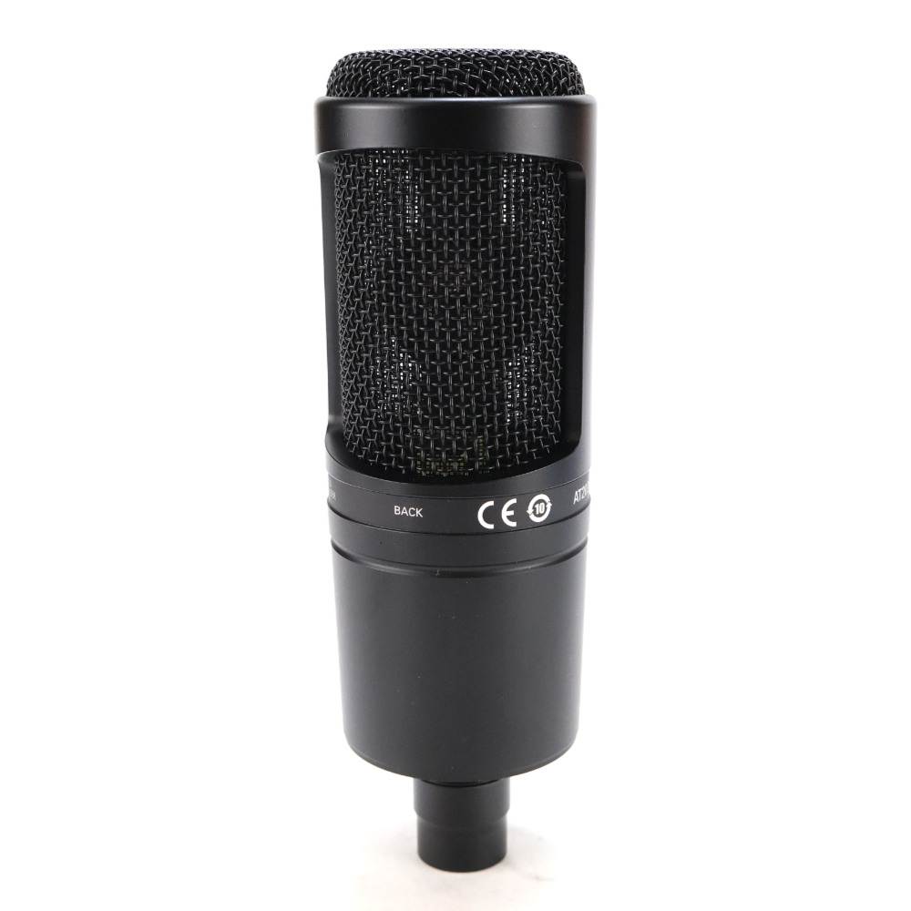 【中古】 コンデンサーマイク AUDIO-TECHNICA AT2020 オーディオテクニカ オーテク リア画像