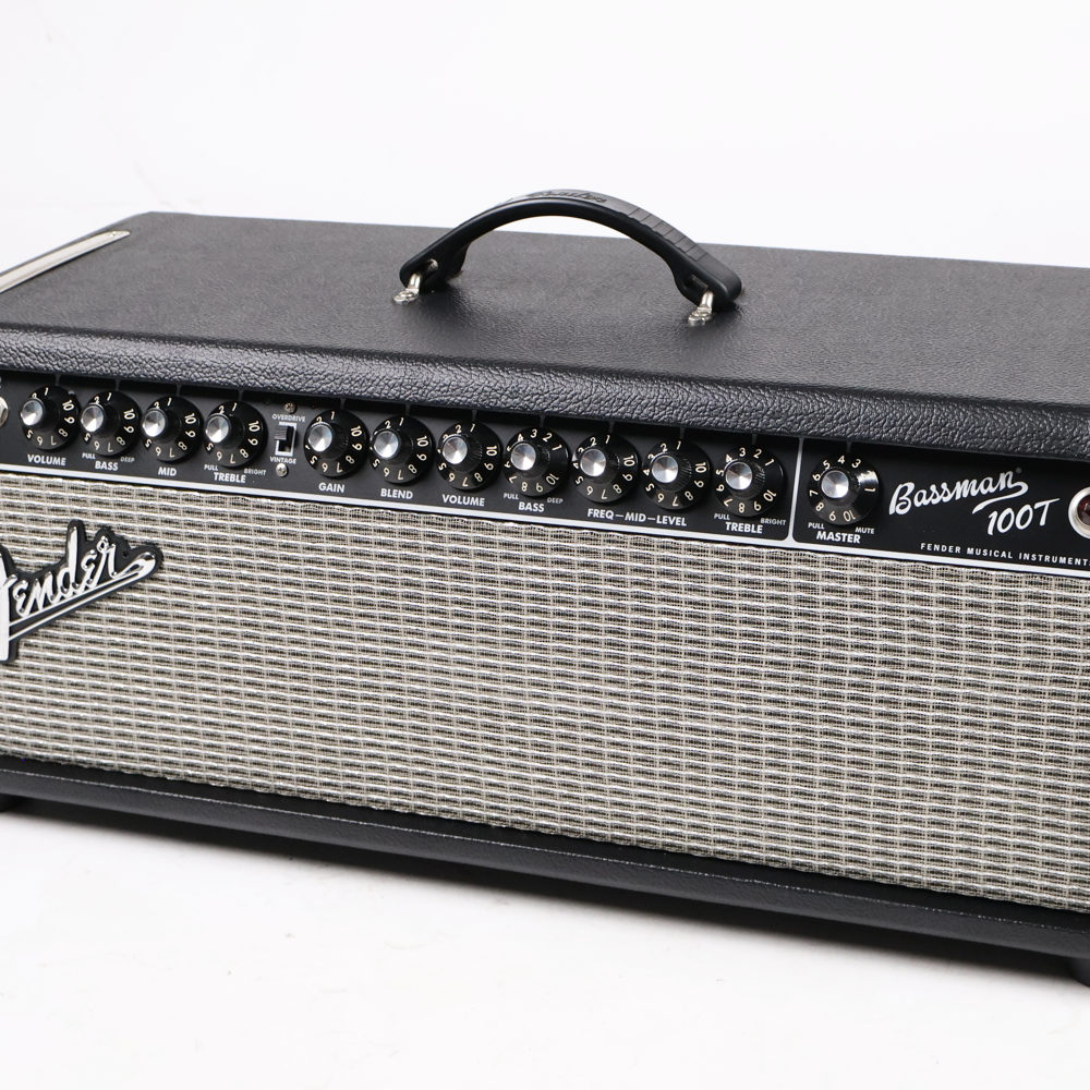 【中古】 ベースアンプヘッド FENDER Bassman 100T コントロール