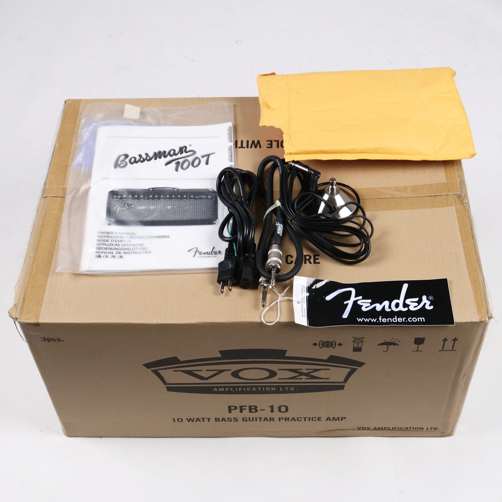 【中古】 ベースアンプヘッド FENDER Bassman 100T 付属品