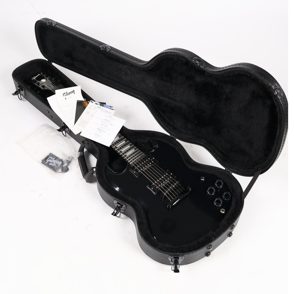 【中古】 エレキギター 7弦ギター Gibson SG Dark 7 Ebony 2016 Limited Edition 2016年製 ギブソン SG ダーク7 ケース